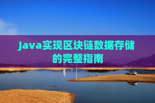 Java实现区块链数据存储的完整指南