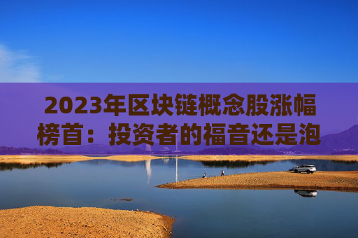 2023年区块链概念股涨幅榜首：投资者的福音还是泡沫风险？